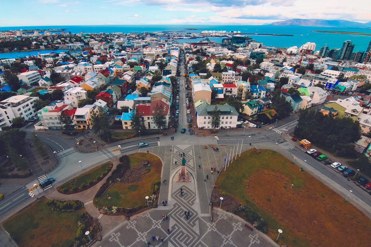 Conhecer a capital Reykjavík