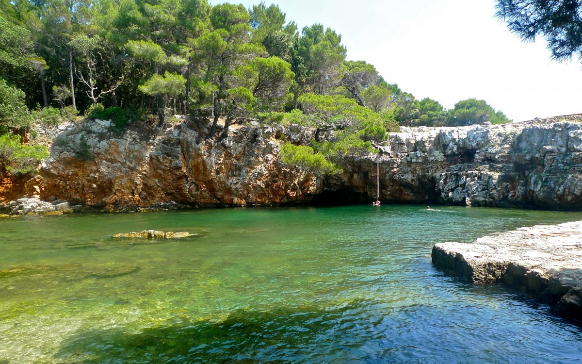 reserva natural no Mar Adriático