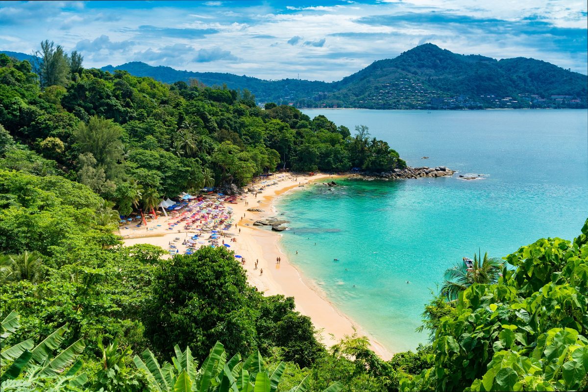 praias de água quente: Phuket, Tailândia