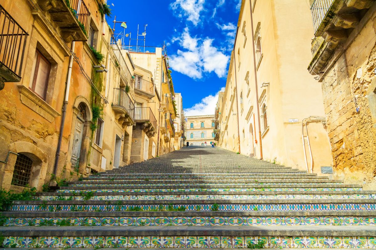 cidades para conhecer na Sicília: CALTAGIRONE