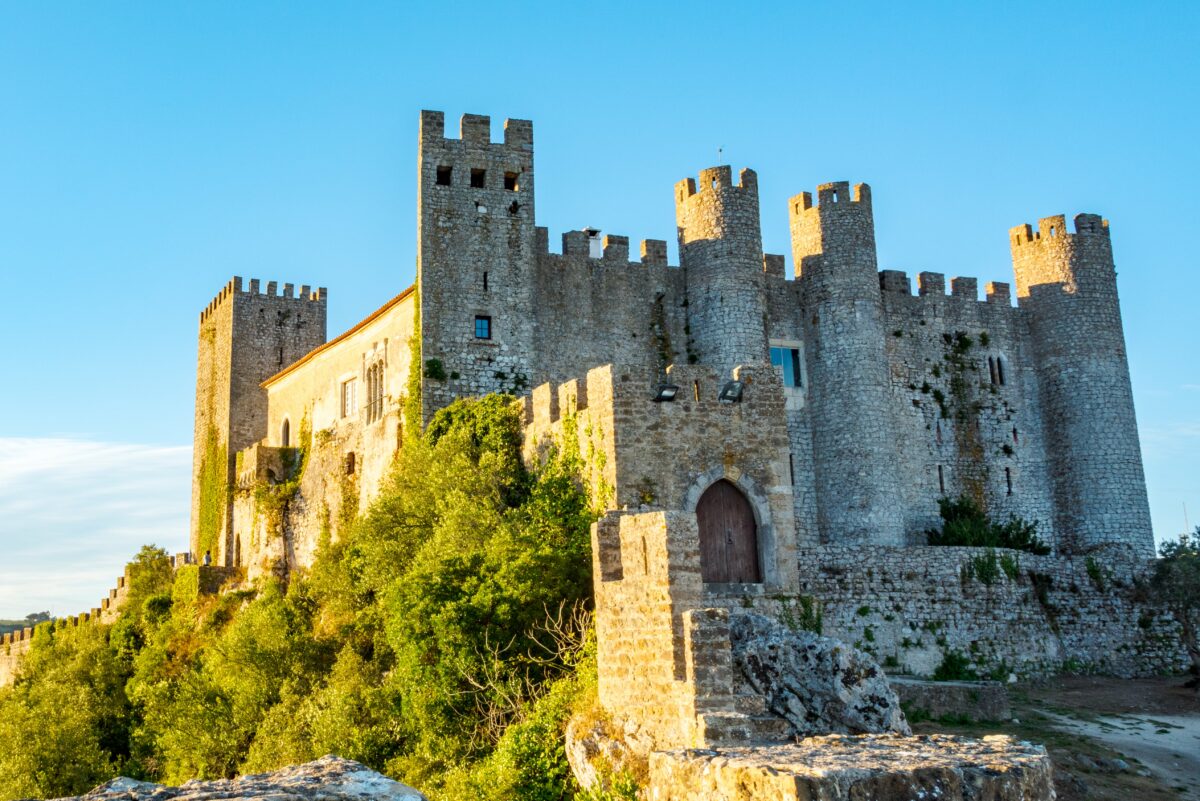 Castelo de óbidos na Vila de óbidos - leiria