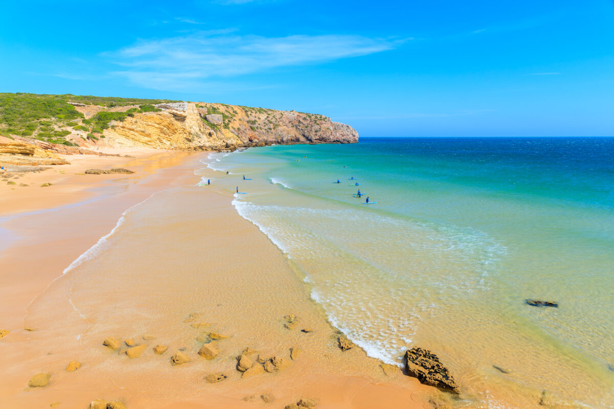 praias tranquilas no Algarve