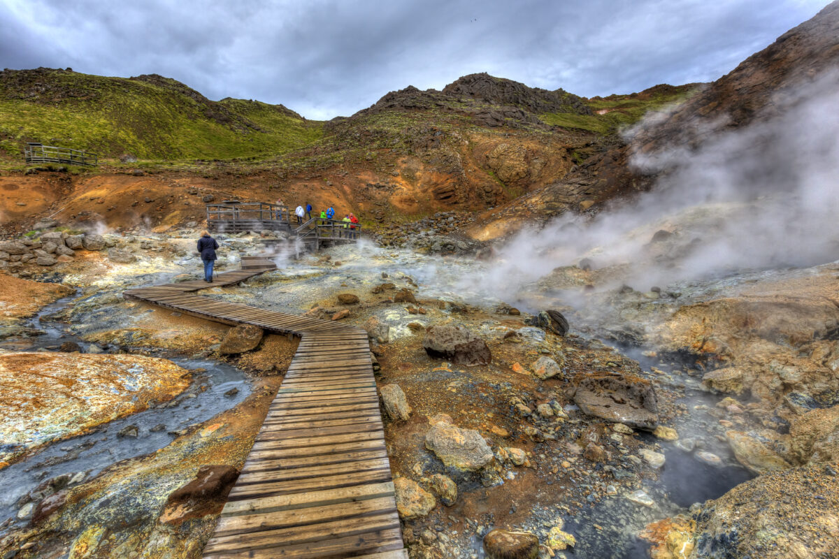 The,Geothermal,Area,Krysuvik,On,The,Reykjanes,Peninsula,In,Iceland