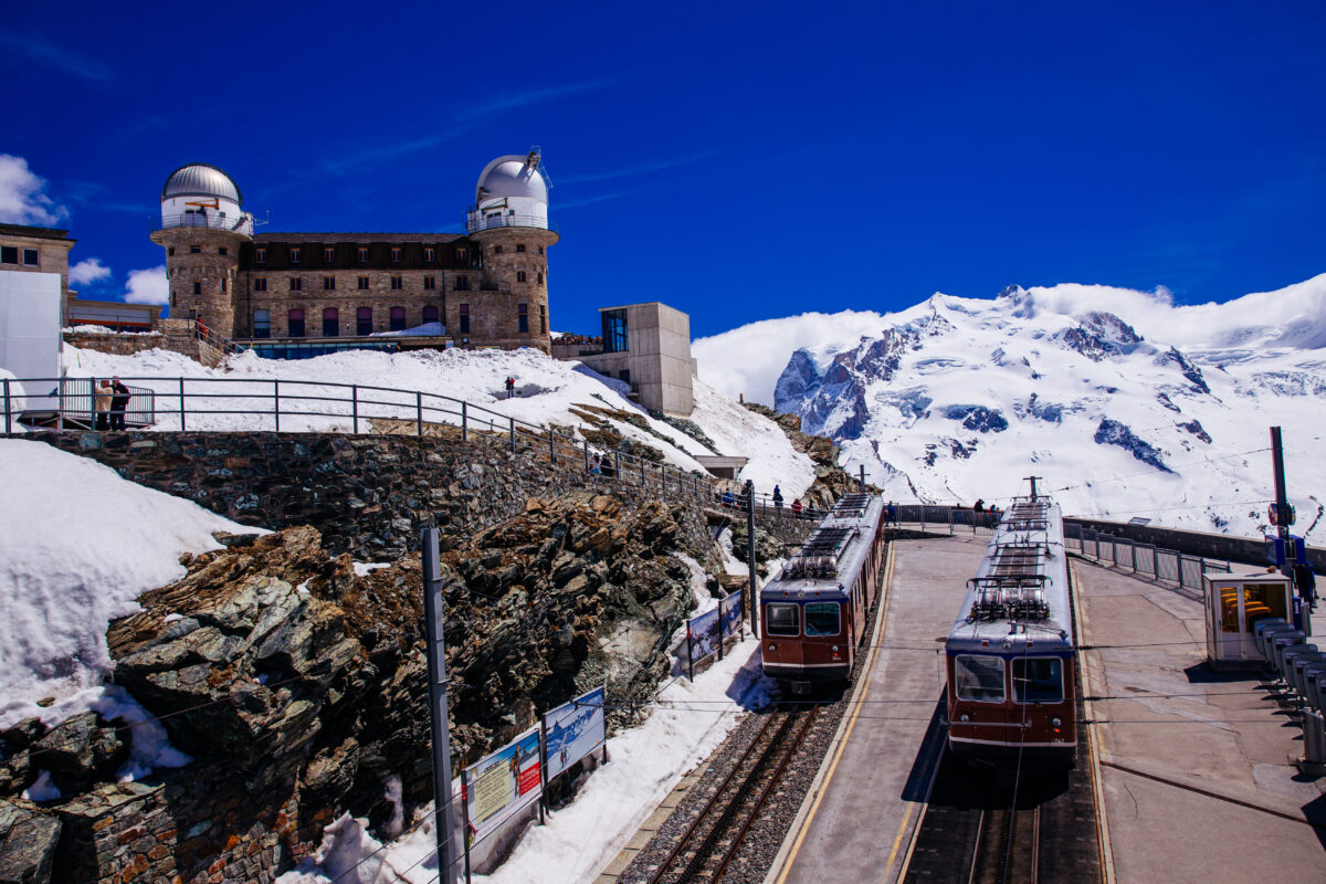 Zermatt,,Switzerland,-,May,,2018:,The,Swiss,Alpine,Train,Transporting