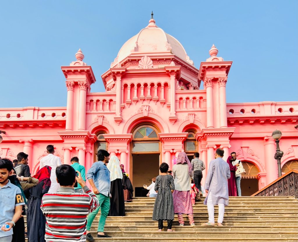 Ahsan Manzil, Bangladesh, Edifícios cor-de-rosa no mundo
