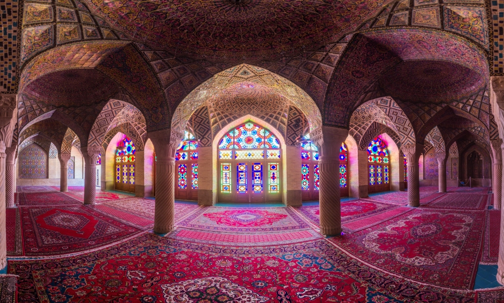 Mesquita Nasir-Ol-Molk, Shiraz, Irão