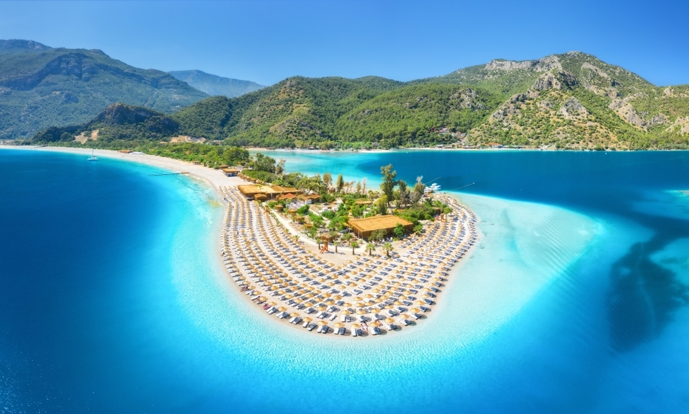 Praia de Oludeniz, Turquia, As praias mais bonitas da Europa