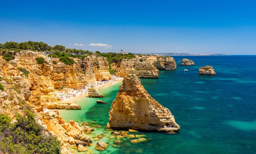 Praia da Marinha, Lagoa, Algarve, Portugal, praias mais bonitas da europa