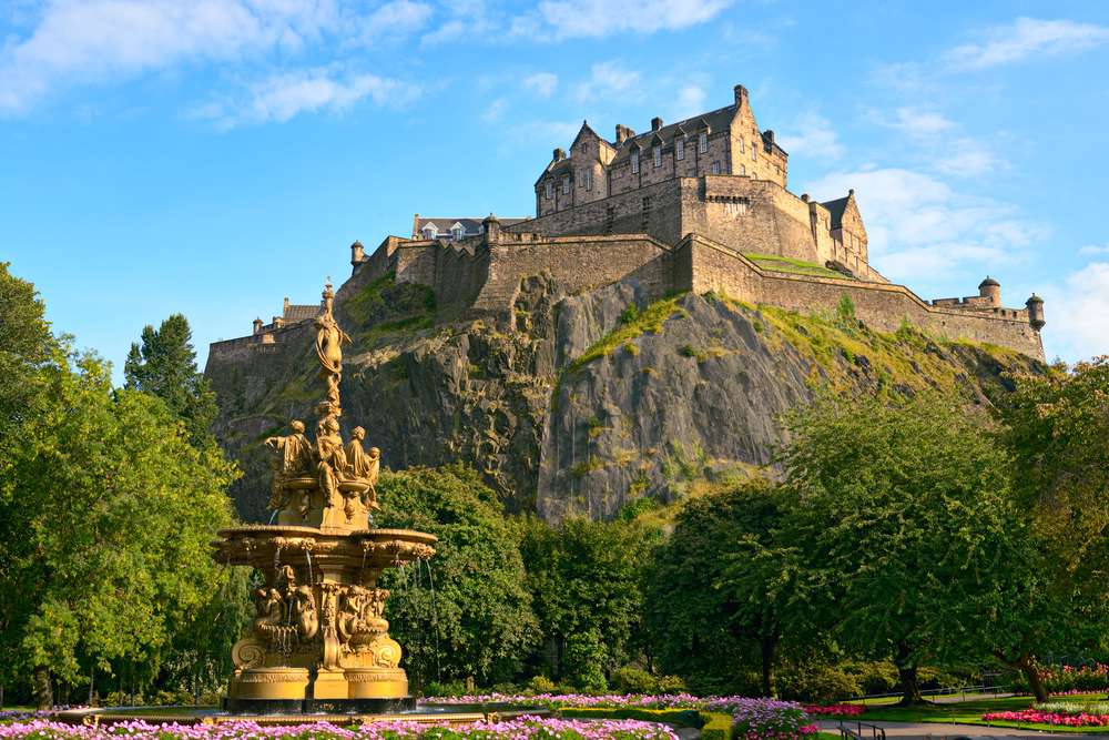 Castelo de Edimburgo, Escócia, Rei Unido