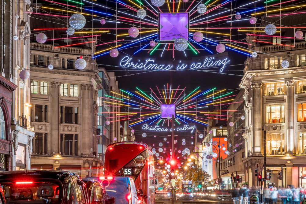 Londres, Inglaterra, As mais bonitas iluminações de Natal pelo mundo