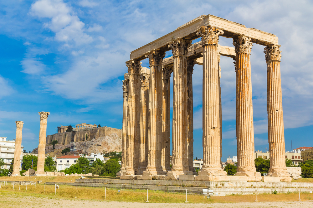 Grécia - City Break Atenas - Templo de Zeus Olímpico