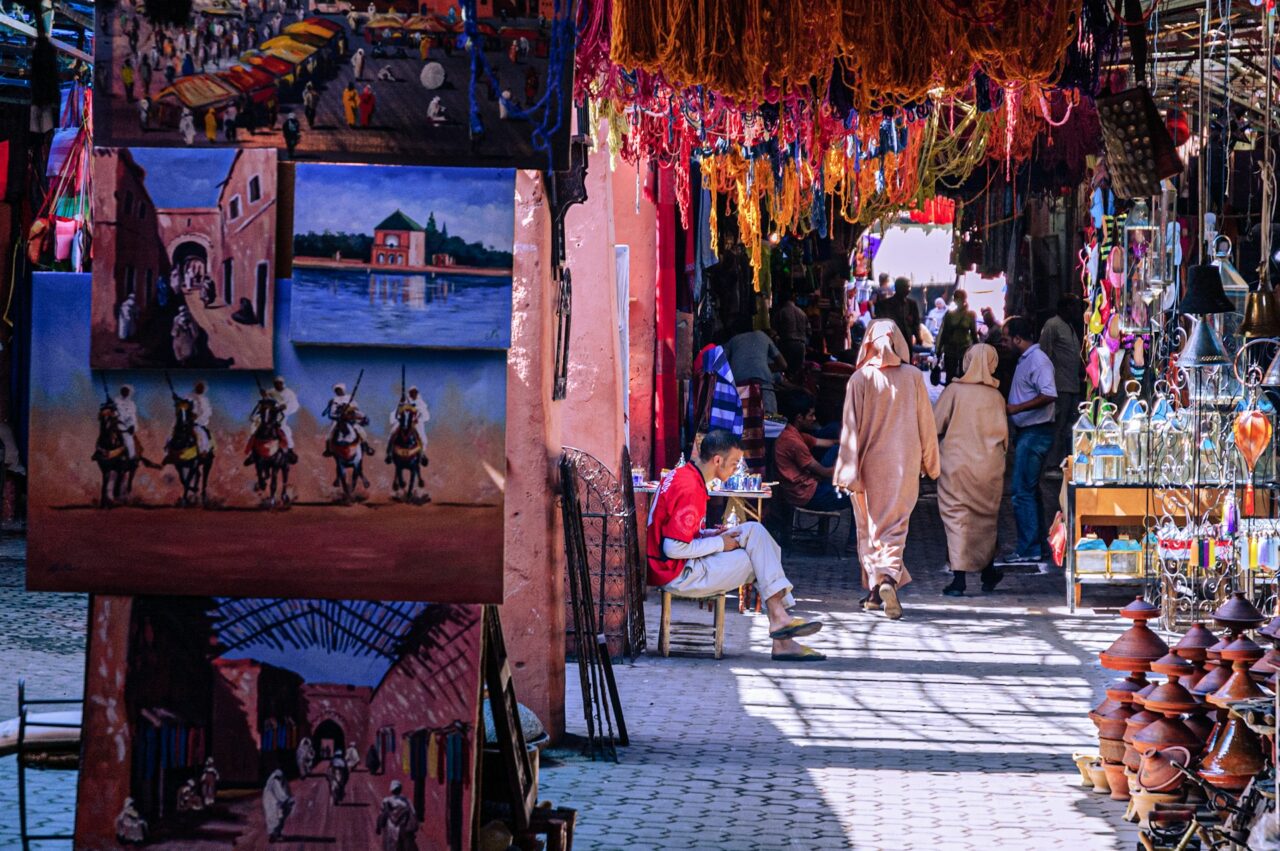 Mercado Marrakech, Marrocos, Presentes perfeitos: que viagem oferecer à sua mãe?
